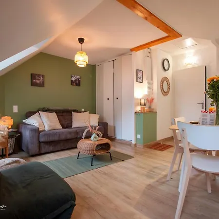Апартаменты Les Meubles De Luchon - L'echappee Verte - Centre Luchon, Calme, Wifi Bagneres-de-Luchon